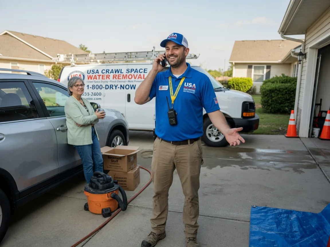 Crawl Space Water Removal Neville, OH FAQs